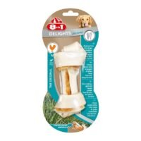 8 in 1 Delights Chicken Bone Chew for Dogs, Beef Skin Chicken Breast 65 g