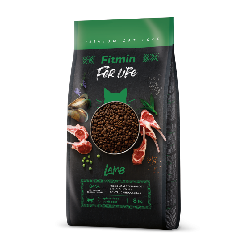 Fitmin cat For life Adult Lamb 8 kg