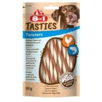 8 in 1 Tasties Twisters Dog Treats with Chicken and Cod