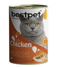 Bestpet chicken adult cats 400 g