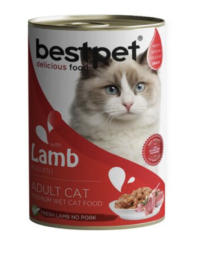 Bestpet Lamb adult cats 400 g