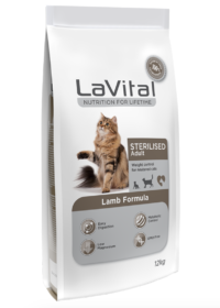 Lavital Cat Steril Adult Lamb 12 kg
