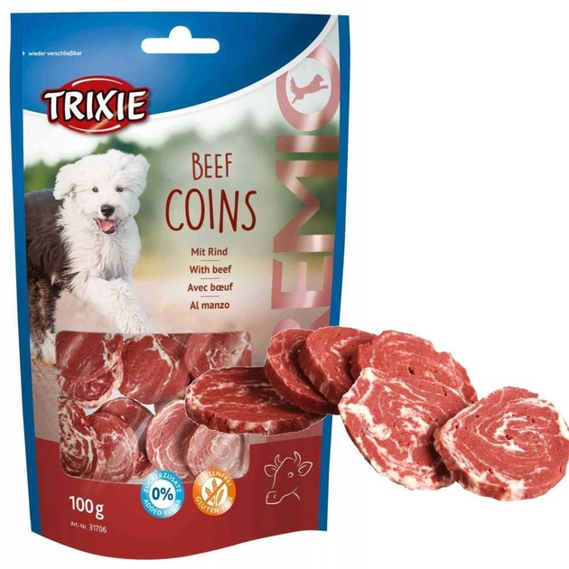 Trixie Beef Coins Dog Treats 100 g — изображение 2