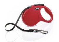 Flexi Red retractable leash Tape L 5 m 50 kg