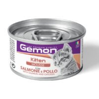 Gemon Mousse Kitten Salmon Chicken 85 g