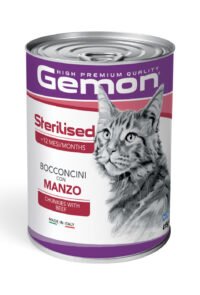 Gemon Sterilised Cat Beef 415 g