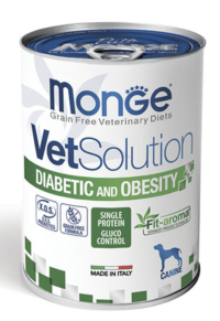 Monge VetSolution Hypo Monoprotein Diabetic Obesity 400 g
