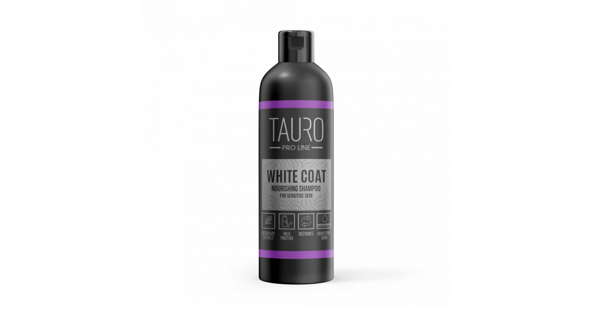 Tauro Pro Line Shampoo Nourishing White Coat