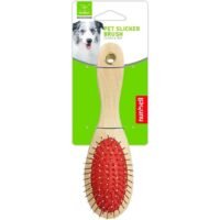 Nunbell Pet Slicker Brush Comb (orange)