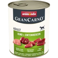 Gran Carno Adult Rind Entenherzen 800 g