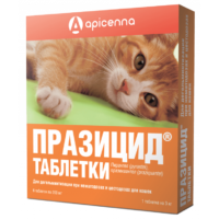 Prazicid tablets for cats