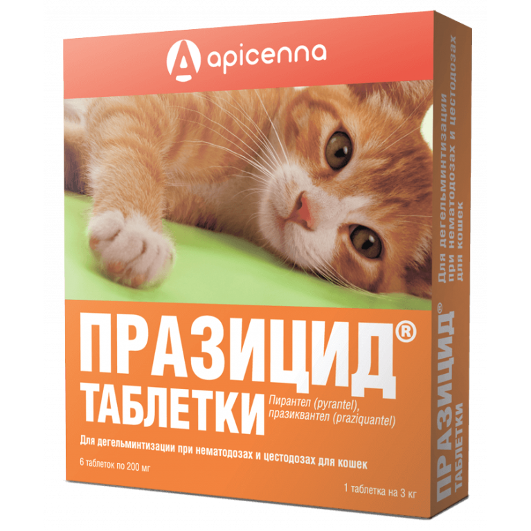 Prazicid tablets for cats