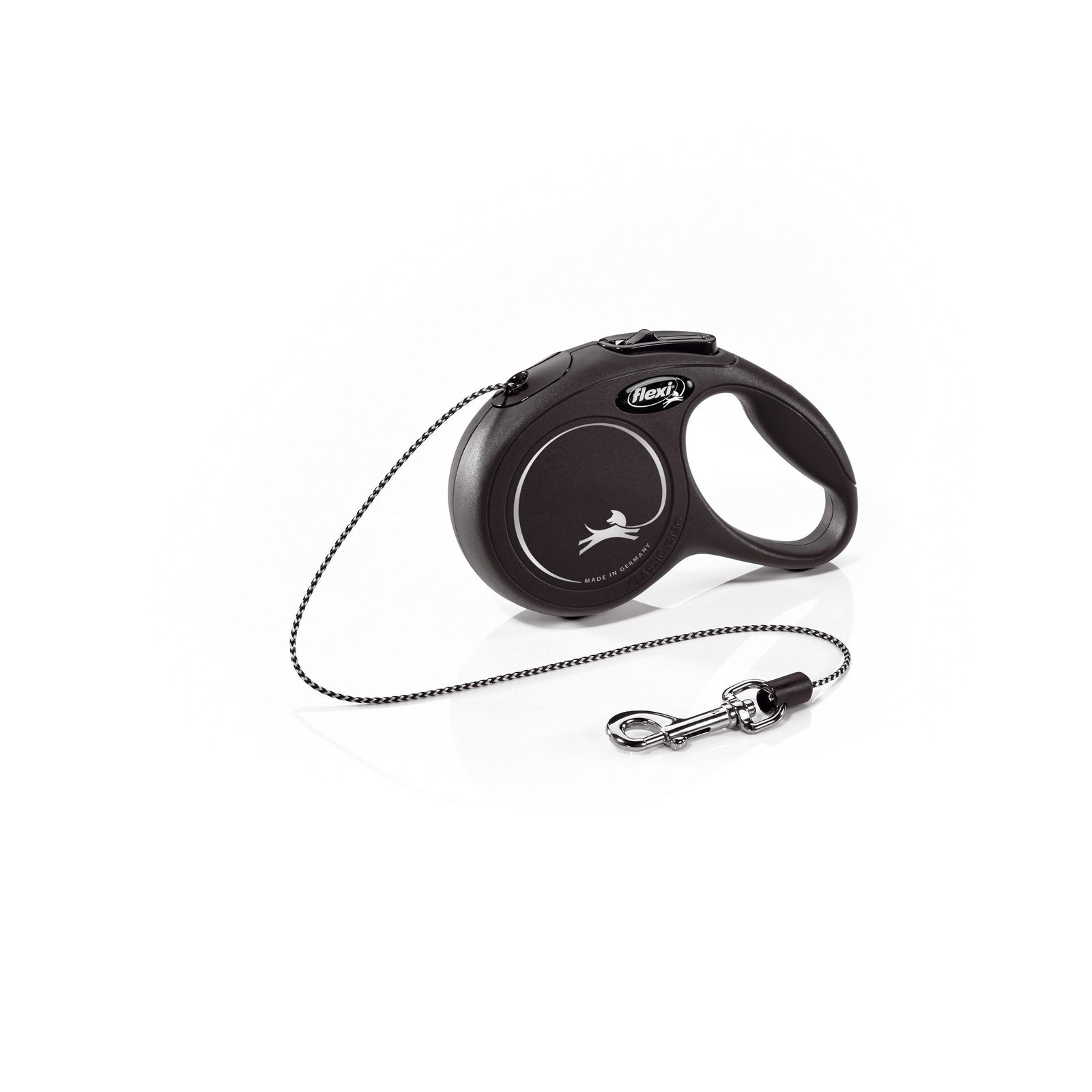Flexi Black retractable leash XS 3 m 8 kg