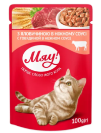 Мяу Beef in Sauce 100 g