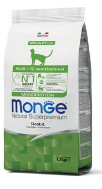 Monge Cat Monoprotein Rabbit 1 kg