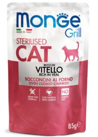 Monge Jele Sterilised Cat Veal 85 g