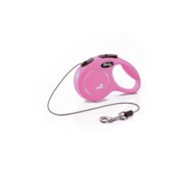 Flexi Pink retractable leash XS 3 m 8 kg