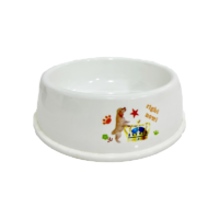 Large white plastic bowl