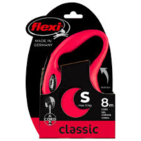Flexi Classic Red Cord S 8m max.8m