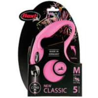 Flexi Classic Cord Pink M 5m max.20kg