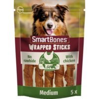 SmartBones Chicken Wrapped Sticks 125g