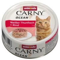 🐱 Animonda Carny Ocean – Ağ Ton Balığı və Mal Əti ilə 80g