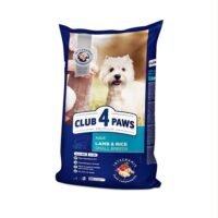 Club 4 Paws Premium Adult Small Breeds Lamb & Rice (Çeki ile)