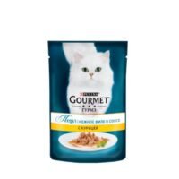 Purina Gourmet Perle Tender Chicken – Soslu Tavuklu Yetkin Pişik Yaş Maması (85 gr)