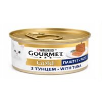 Purina Gourmet Gold Ton Balıqlı Paştet Yaş Kedi Maması (85 q)