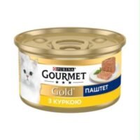 Purina Gourmet Gold Pâté – Toyuq Ətli Zərif Paştet Nəm Kedi Maması (85 qr)