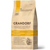 Grandorf Adult Sterilised (4 Ətli Resept) – Qısırlaşdırılmış Pişiklər Üçün Super Premium Quru Yem (2 kq)