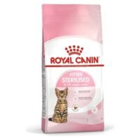 Royal Canin Feline Health Nutrition Kitten Sterilised — Kısırlaşdırılmış bala pişiklər üçün quru yem (6–12 ay) 400gr