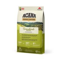ACANA Grasslands Recipe — Qoyun, Ördək və Şirin Su Balığı Tərkibli Taxılsız İt Yemi (11.4 kq)