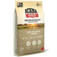ACANA Singles Free-Run Duck Recipe – Qazan Əti Tərkibli Həssas İtlər Üçün Quru Yem(11,4kg)