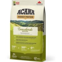 ACANA Grasslands Recipe — Qoyun, Ördək və Şirin Su Balığı Tərkibli Taxılsız İt Yemi (2kg)
