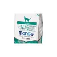 Monge Natural Superpremium Hairball (Toyuqlu)400gr